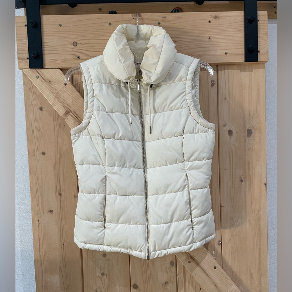 EUC Calvin Klein Down Puffer Vest Size XS
